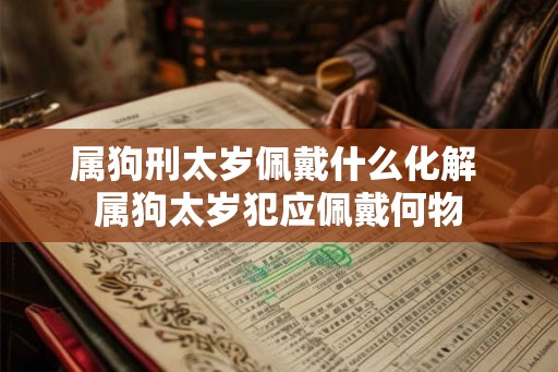 属狗刑太岁佩戴什么化解 属狗太岁犯应佩戴何物