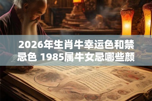 2026年生肖牛幸运色和禁忌色 1985属牛女忌哪些颜色 2026年生肖牛幸运色和禁忌色 1985属牛女忌哪些颜色