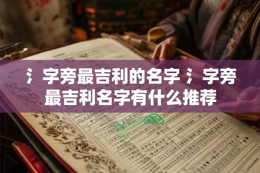 氵字旁最吉利的名字 氵字旁最吉利名字有什么推荐
