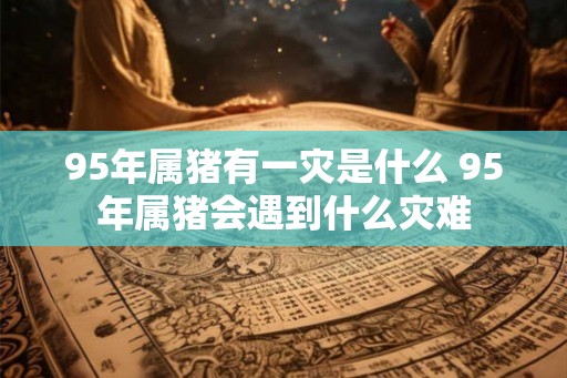 95年属猪有一灾是什么 95年属猪会遇到什么灾难