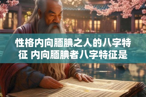 性格内向腼腆之人的八字特征 内向腼腆者八字特征是什么 性格内向腼腆之人的八字特征 内向腼腆者八字特征是什么