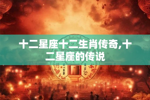 十二星座十二生肖传奇,十二星座的传说