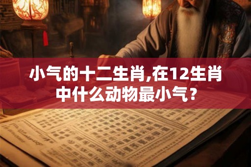 小气的十二生肖,在12生肖中什么动物最小气？