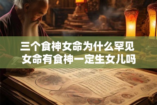 三个食神女命为什么罕见 女命有食神一定生女儿吗