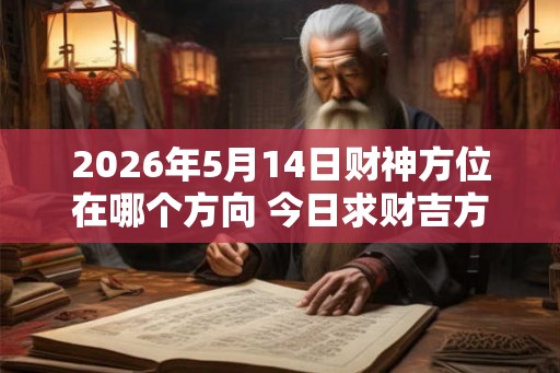 2026年5月14日财神方位在哪个方向 今日求财吉方查询