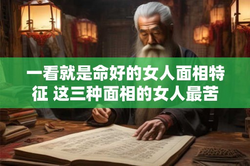 一看就是命好的女人面相特征 这三种面相的女人最苦命