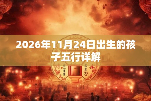 2026年11月24日出生的孩子五行详解