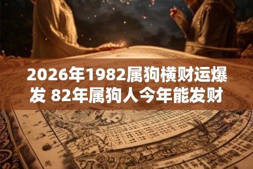 2026年1982属狗横财运爆发 82年属狗人今年能发财吗