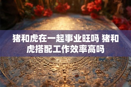 猪和虎在一起事业旺吗 猪和虎搭配工作效率高吗
