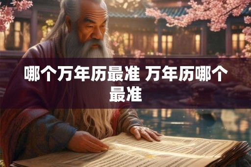 哪个万年历最准 万年历哪个最准 哪个万年历最准 万年历哪个最准