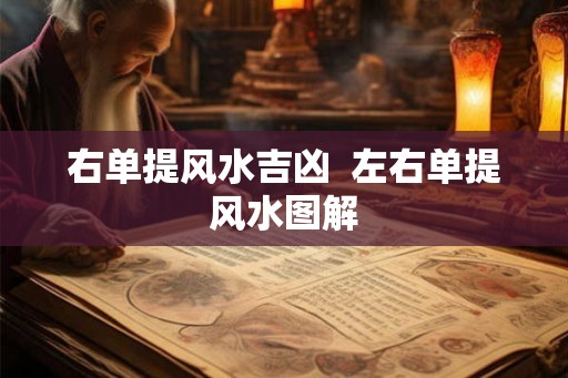 右单提风水吉凶  左右单提风水图解