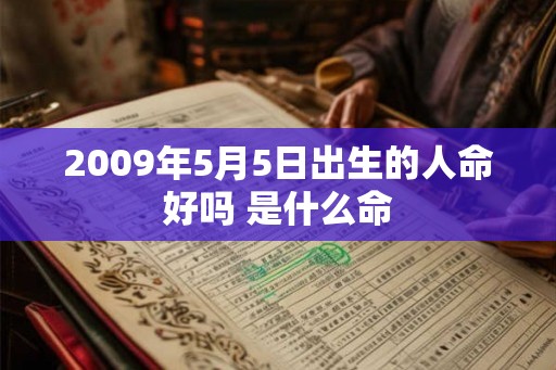 2009年5月5日出生的人命好吗 是什么命