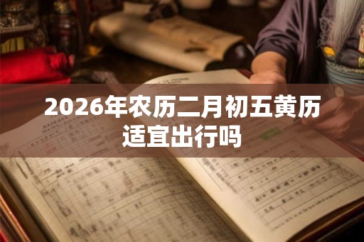 2026年农历二月初五黄历适宜出行吗 2026年农历二月初五黄历适宜出行吗