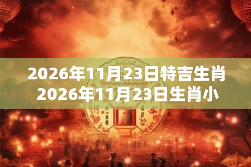 2026年11月23日特吉生肖 2026年11月23日生肖小运播报