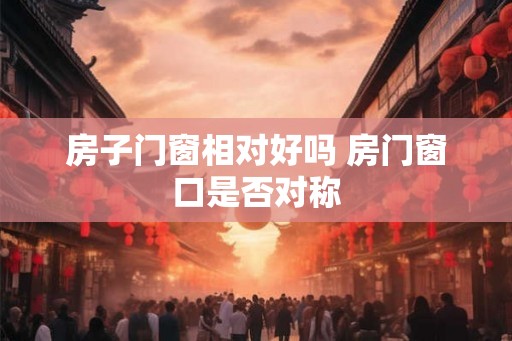 房子门窗相对好吗 房门窗口是否对称
