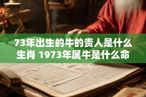 73年出生的牛的贵人是什么生肖 1973年属牛是什么命