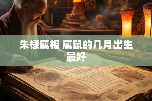 朱棣属相 属鼠的几月出生最好