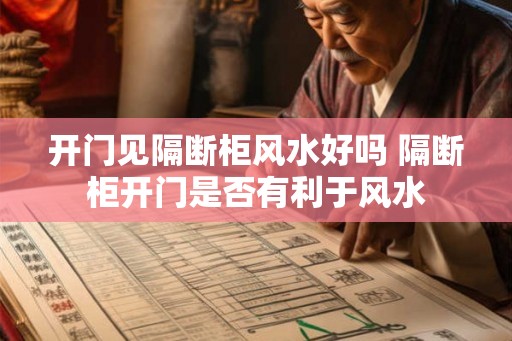 开门见隔断柜风水好吗 隔断柜开门是否有利于风水 开门见隔断柜风水好吗 隔断柜开门是否有利于风水