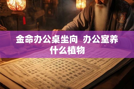 金命办公桌坐向 办公室养什么植物 金命办公桌坐向 办公室养什么植物