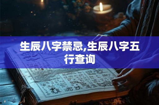 生辰八字禁忌,生辰八字五行查询 生辰八字禁忌,生辰八字五行查询
