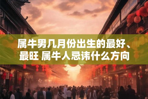 属牛男几月份出生的最好、最旺 属牛人忌讳什么方向