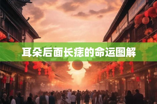 耳朵后面长痣的命运图解 耳朵后面长痣的命运图解