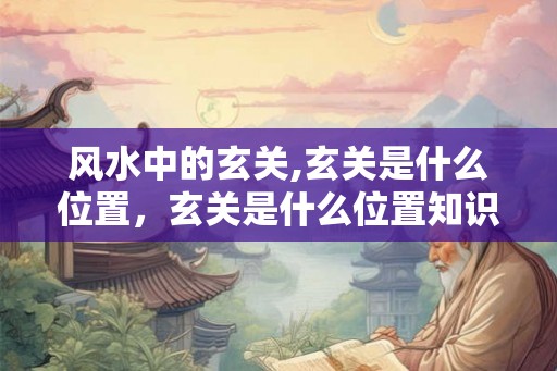 风水中的玄关,玄关是什么位置,玄关是什么位置知识 风水中的玄关,玄关是什么位置,玄关是什么位置知识
