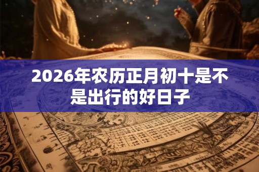 2026年农历正月初十是不是出行的好日子