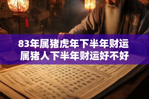 83年属猪虎年下半年财运 属猪人下半年财运好不好