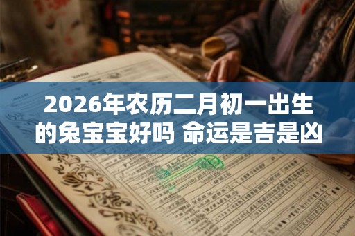 2026年农历二月初一出生的兔宝宝好吗 命运是吉是凶
