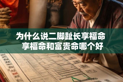 为什么说二脚趾长享福命  享福命和富贵命哪个好