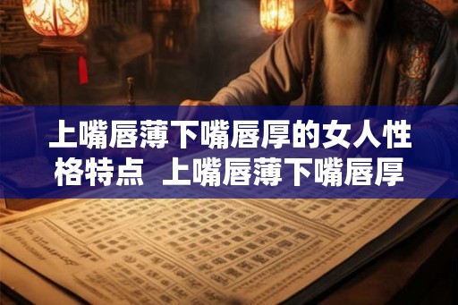 上嘴唇薄下嘴唇厚的女人性格特点  上嘴唇薄下嘴唇厚的女人命运