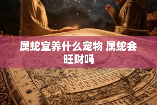 属蛇宜养什么宠物 属蛇会旺财吗