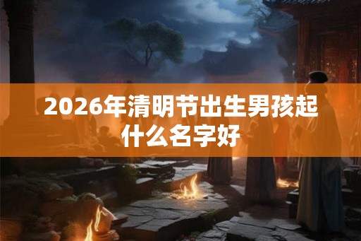 2026年清明节出生男孩起什么名字好 2026年清明节出生男孩起什么名字好