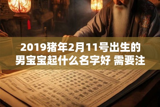 2019猪年2月11号出生的男宝宝起什么名字好 需要注意什么