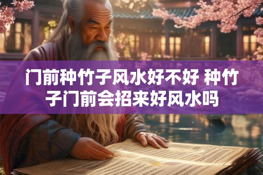 门前种竹子风水好不好 种竹子门前会招来好风水吗