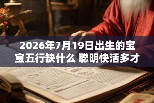 2026年7月19日出生的宝宝五行缺什么 聪明快活多才多艺 2026年7月19日出生的宝宝五行缺什么 聪明快活多才多艺