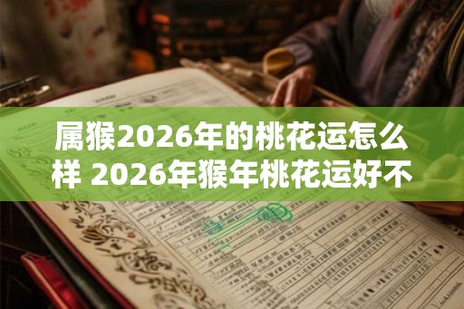属猴2026年的桃花运怎么样 2026年猴年桃花运好不好 属猴2026年的桃花运怎么样 2026年猴年桃花运好不好