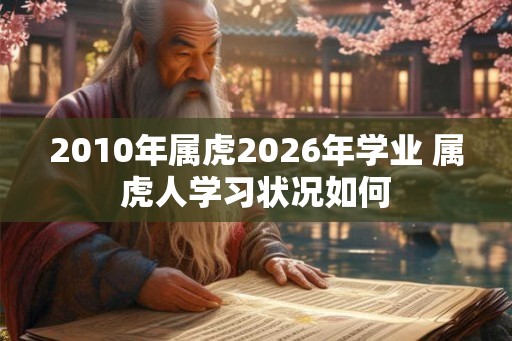 2010年属虎2026年学业 属虎人学习状况如何
