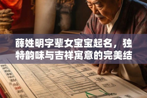 薛姓明字辈女宝宝起名,独特韵味与吉祥寓意的完美结合! 薛姓明字辈女宝宝起名,独特韵味与吉祥寓意的完美结合!
