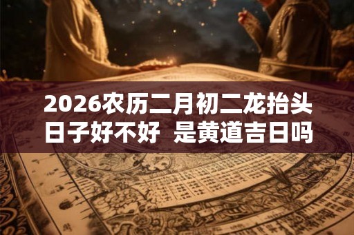 2026农历二月初二龙抬头日子好不好  是黄道吉日吗