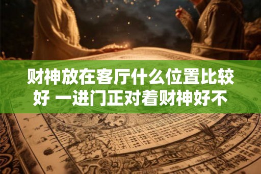 财神放在客厅什么位置比较好 一进门正对着财神好不好