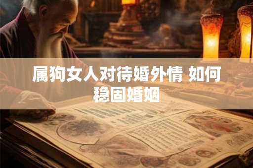 属狗女人对待婚外情 如何稳固婚姻
