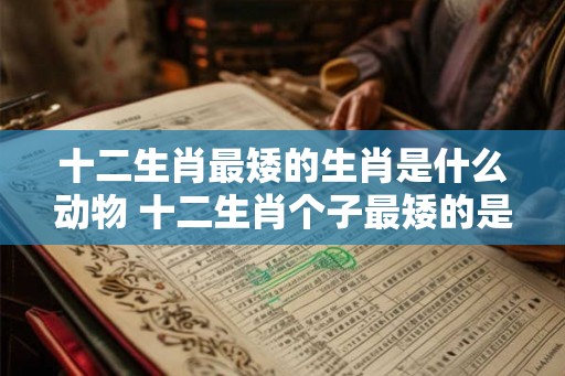 十二生肖最矮的生肖是什么动物 十二生肖个子最矮的是哪一位