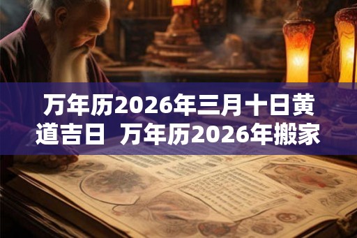 万年历2026年三月十日黄道吉日 万年历2026年搬家黄道吉日 万年历2026年三月十日黄道吉日 万年历2026年搬家黄道吉日