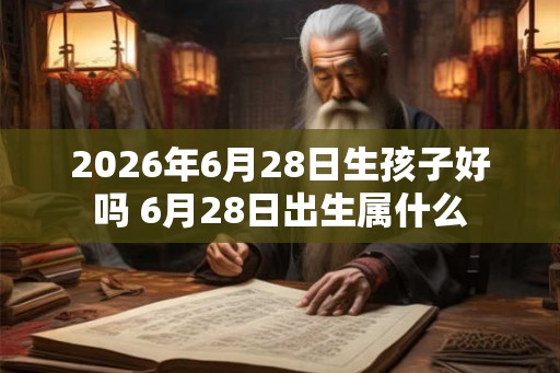 2026年6月28日生孩子好吗 6月28日出生属什么