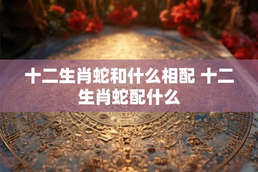 十二生肖蛇和什么相配 十二生肖蛇配什么 十二生肖蛇和什么相配 十二生肖蛇配什么