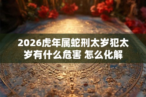 2026虎年属蛇刑太岁犯太岁有什么危害 怎么化解 2026虎年属蛇刑太岁犯太岁有什么危害 怎么化解