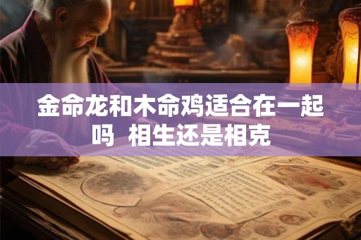 金命龙和木命鸡适合在一起吗  相生还是相克
