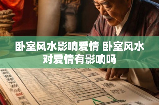 卧室风水影响爱情 卧室风水对爱情有影响吗